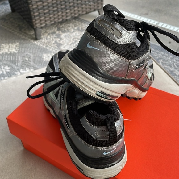 Nike Alvord  Series Black Silver Teal Track Running Sneakers Tennis Shoes 8.5 - Picture 7 of 13